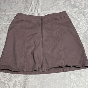 Forever 21 Mauve Mini Skirt